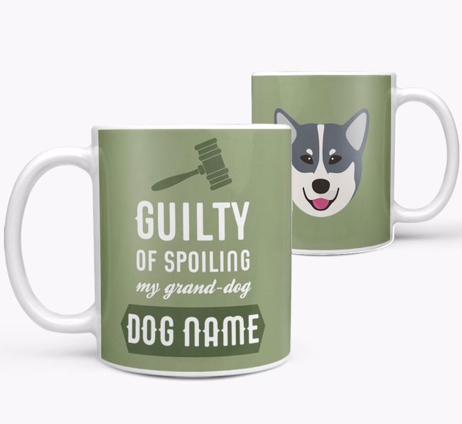 Guilty Grandpa: Personalized {breedCommonName} Mug